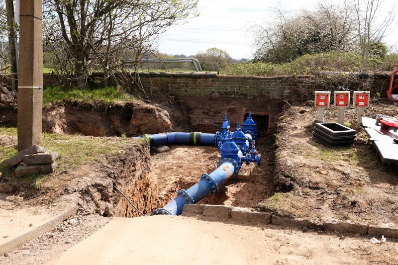 Main Water Line Repair detail